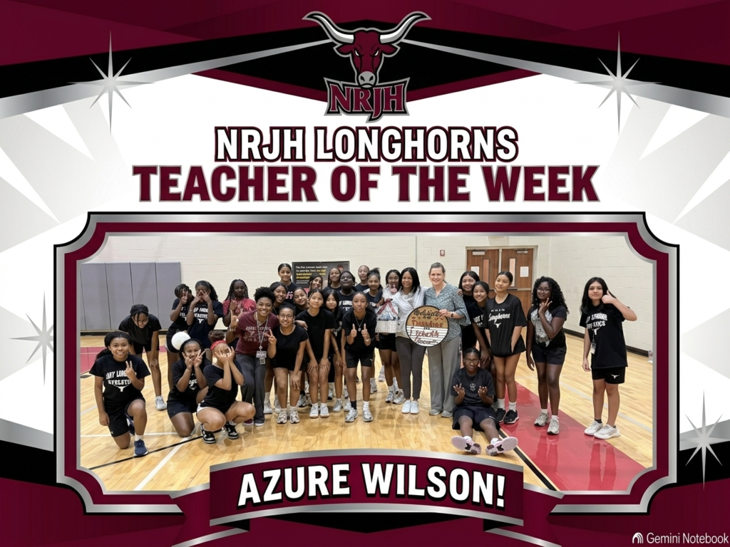 Teacher of the Week azure Wilson!