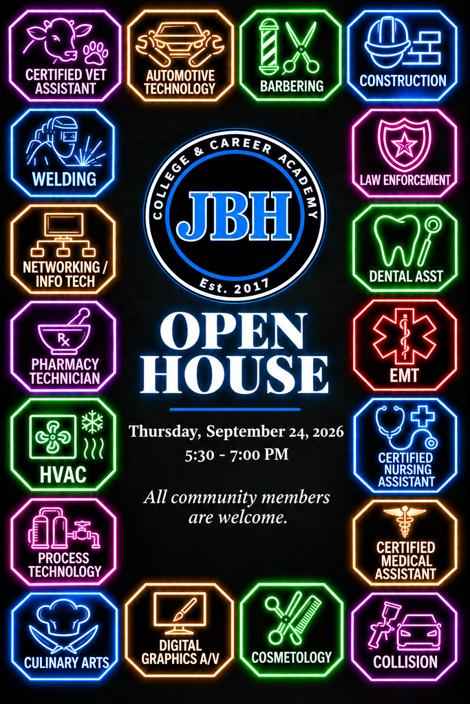 Open House Flyer, September 24th, 2026 5:30 PM to 7:00 PM