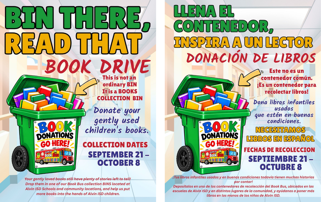 Book Bus - Bin There, Read That Flyer