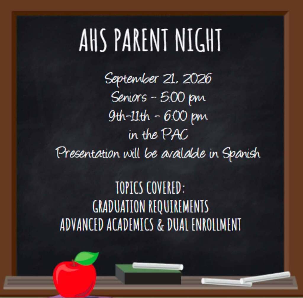 AHS Parent Night