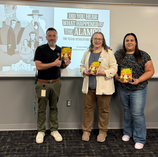 MrTeal, Katie Kennedy, and Mrs. Treviño