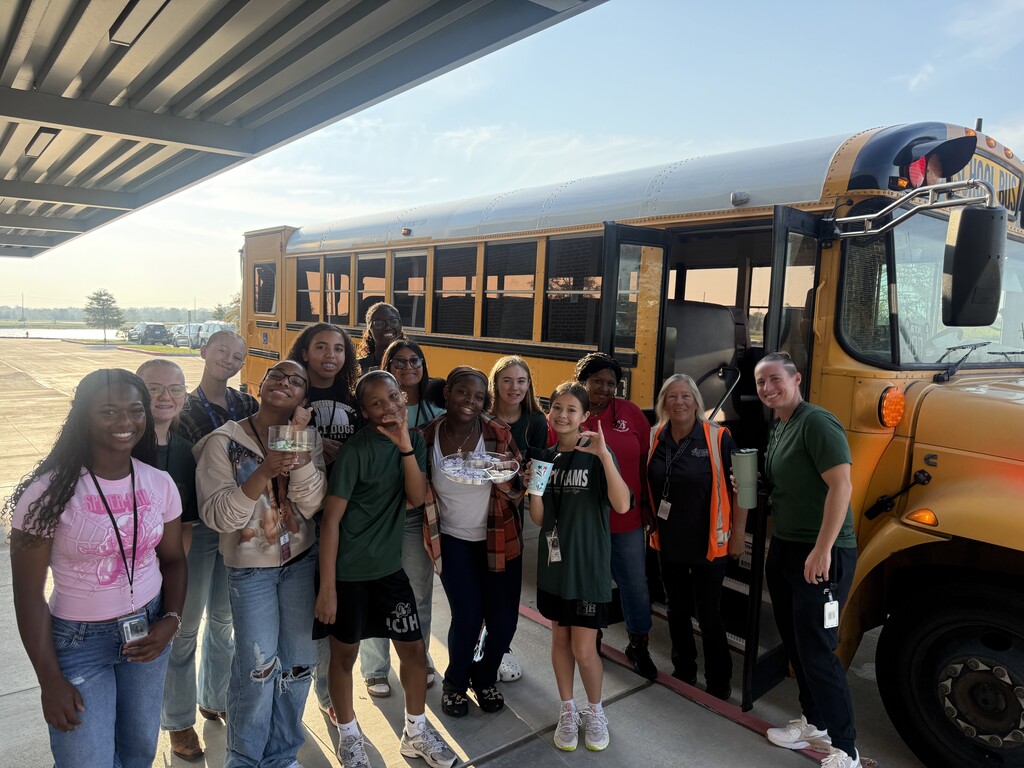 Bus drivers were greeted this morning by our ICJH volleyball players with fresh coffee as a small token of appreciation for keeping our Trailblazers safe every day.