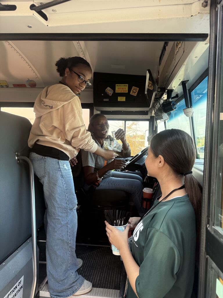 Bus drivers were greeted this morning by our ICJH volleyball players with fresh coffee as a small token of appreciation for keeping our Trailblazers safe every day.