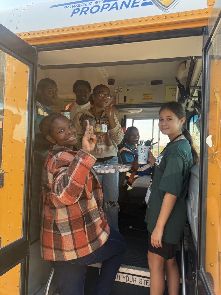 Bus drivers were greeted this morning by our ICJH volleyball players with fresh coffee as a small token of appreciation for keeping our Trailblazers safe every day.