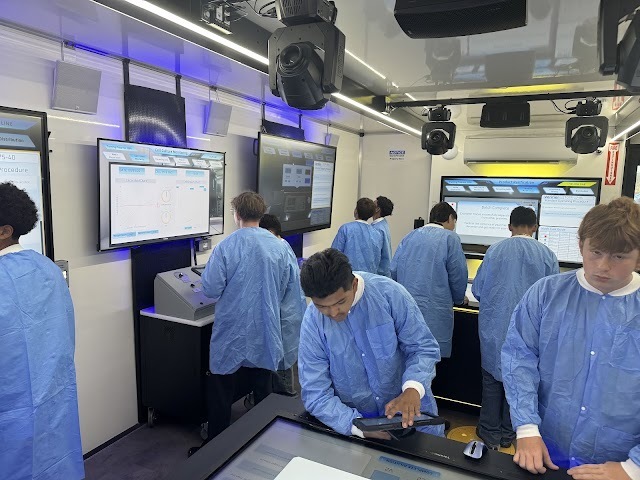 Students in the Break Box