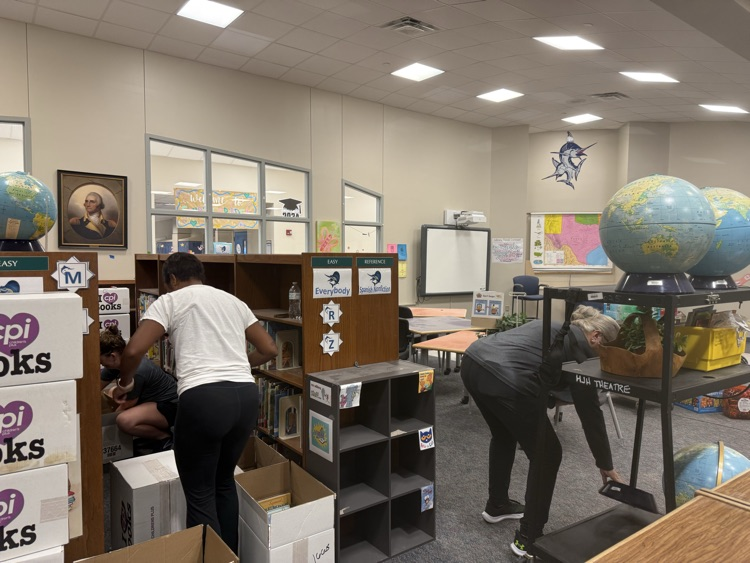 packing the library 
