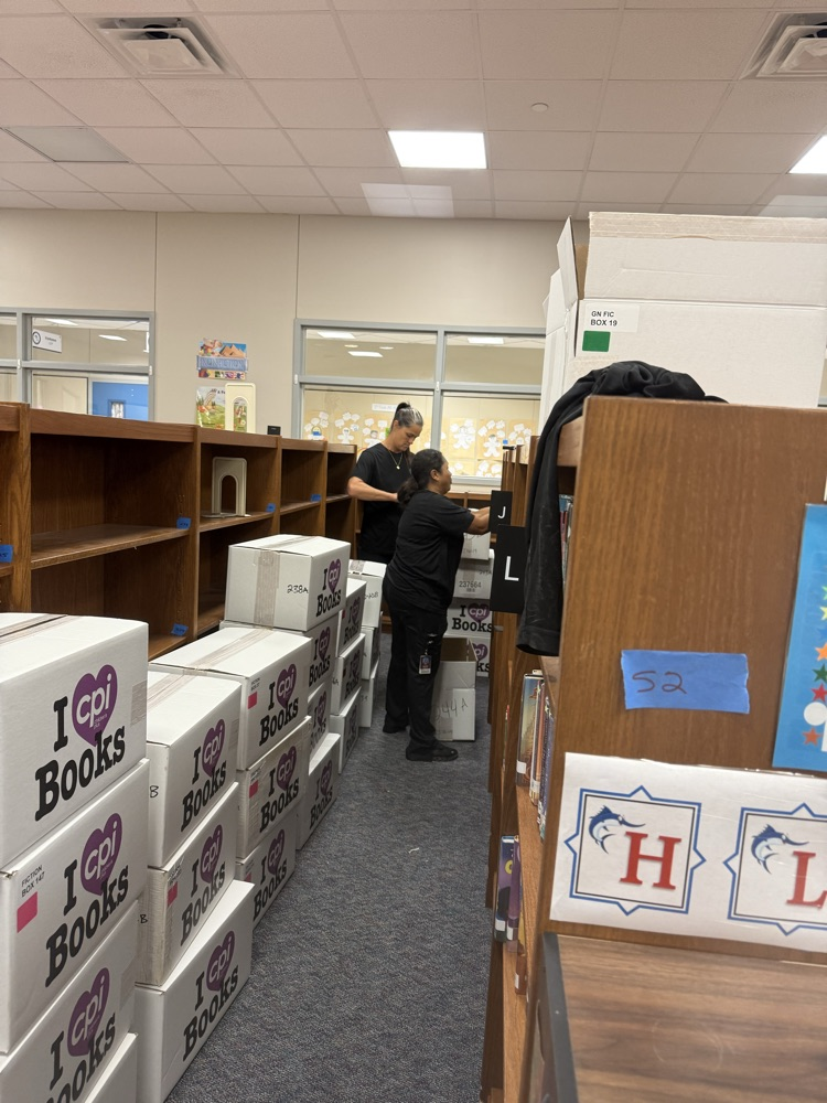 packing the library 