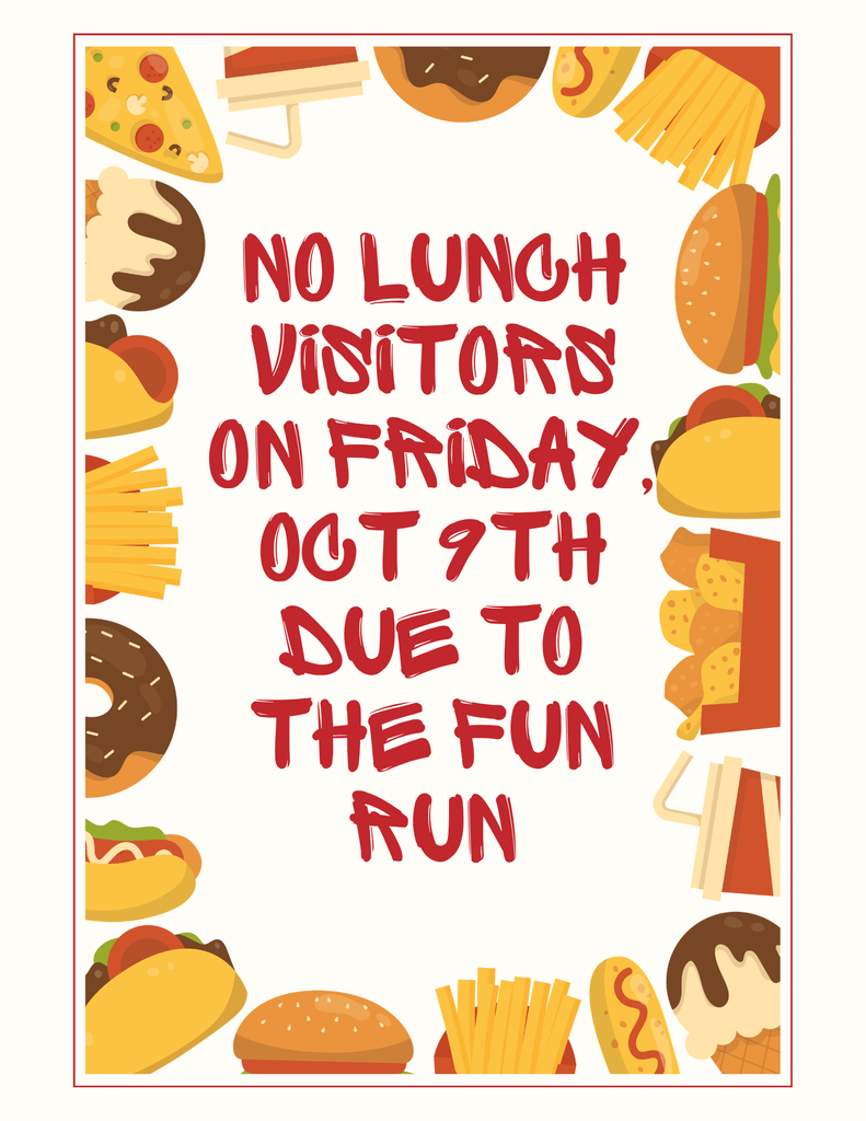 No visitors Friday