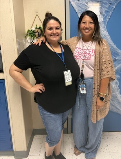 Mrs. Fischer and Mrs. Hoskins