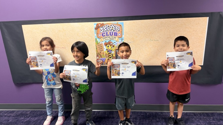 kids with certificate