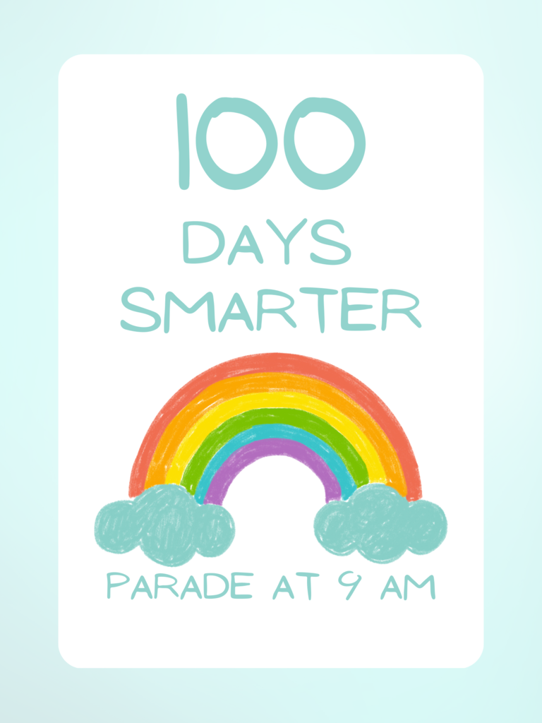 100 days smarter parade at 9 am