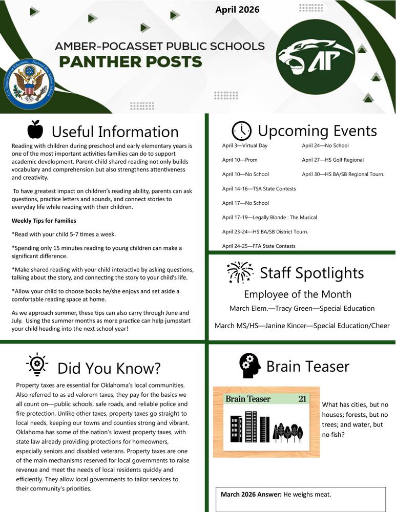 Panther Post April 26