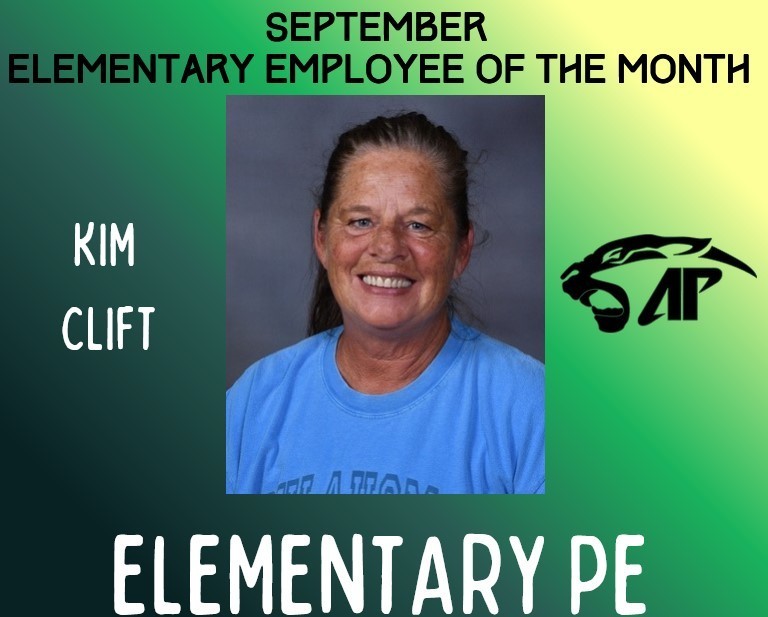 Elem Employee of the Month-September 2025