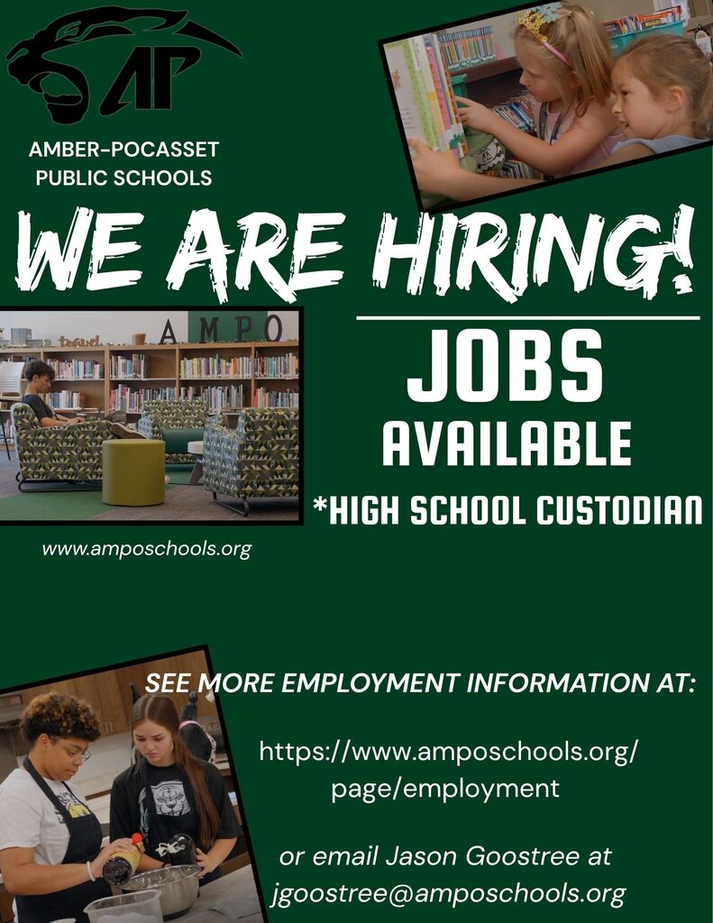 Custodian Job Opening