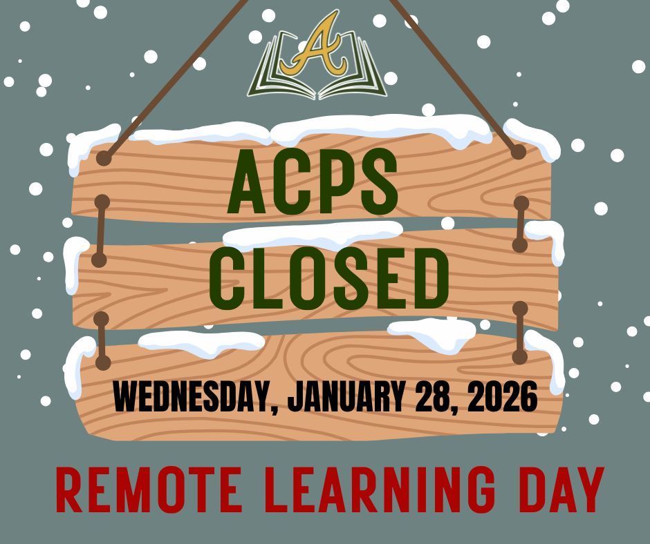 ACPS Closed Remote Learning Day 