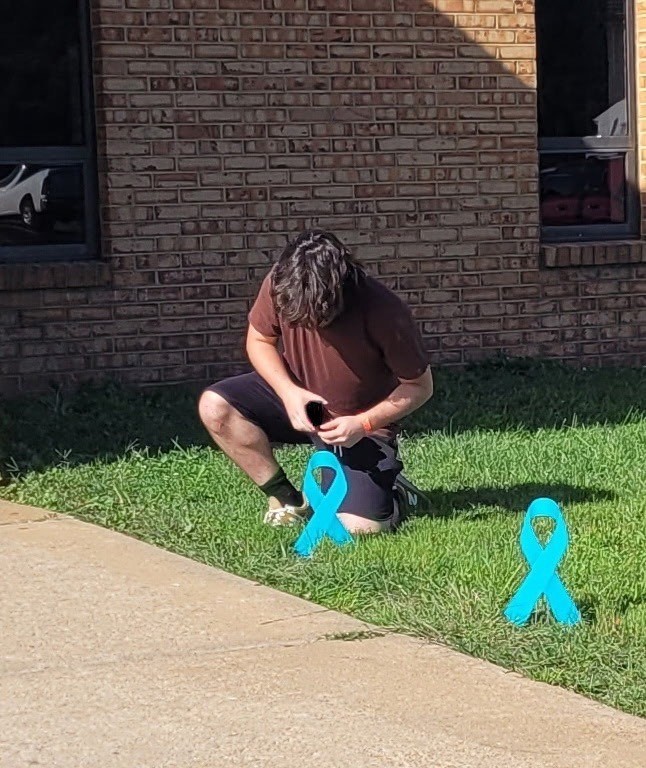 Teal Ribbons for September