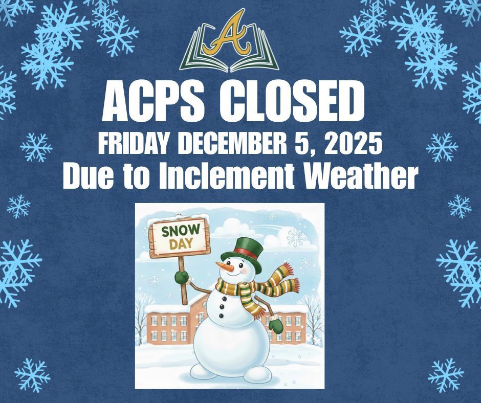 Schools Closed- December 5, 2025
