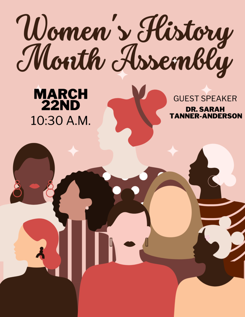 Flyer with women of different shades