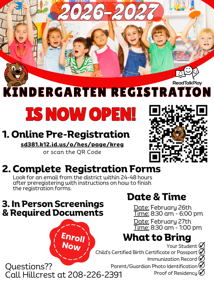 Kindergarten Registration