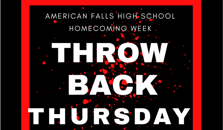 Throwback Thursday Flyer