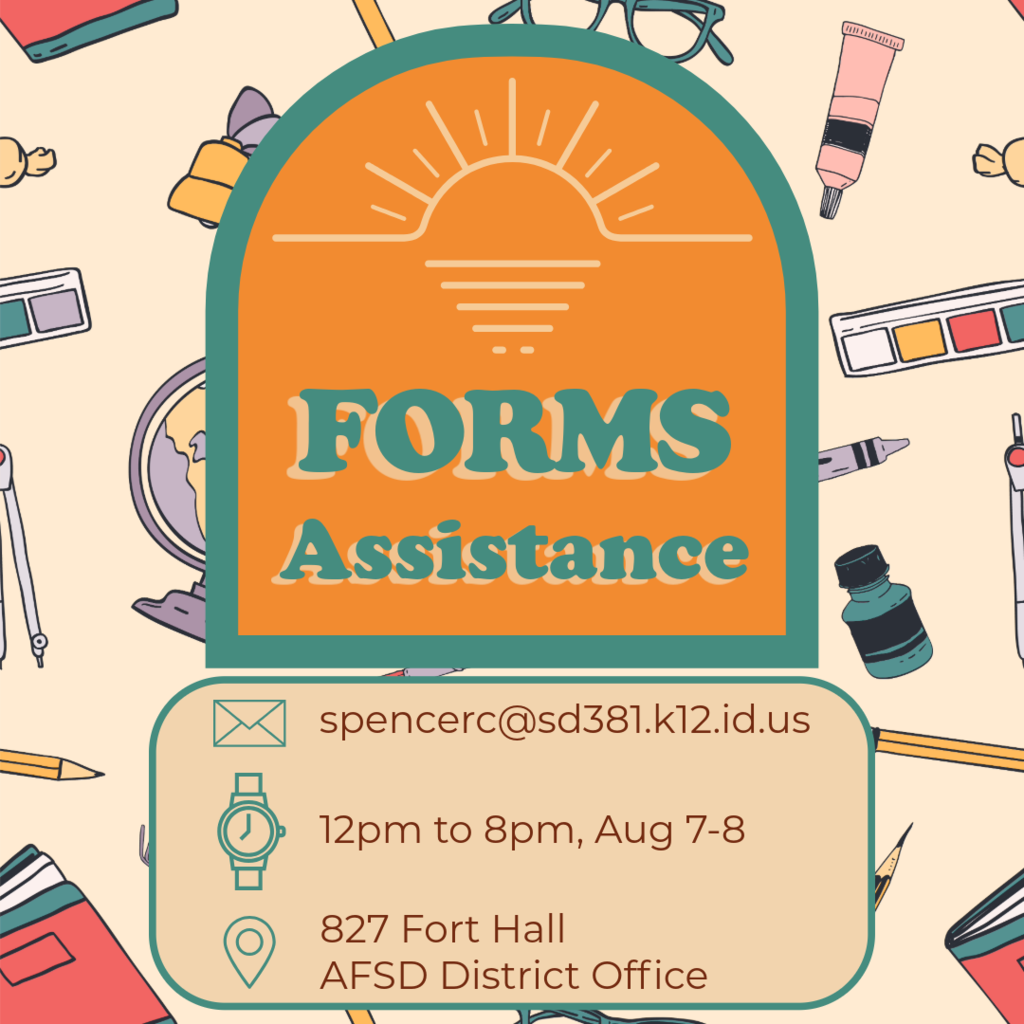 forms assistance flyer