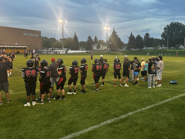 JV football game
