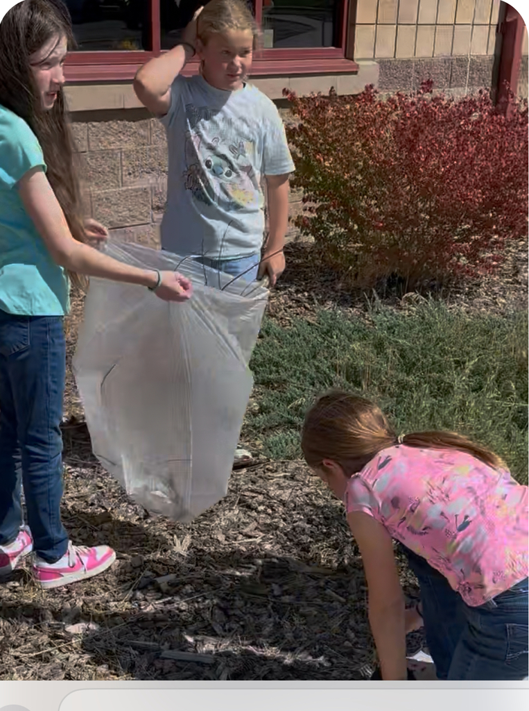 Ms. Vias' and Ms. Breding's Classes Service Project