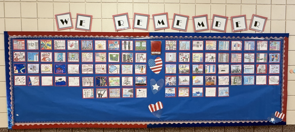 "We Remember" 5th Grade 9/11 Remembrance Project