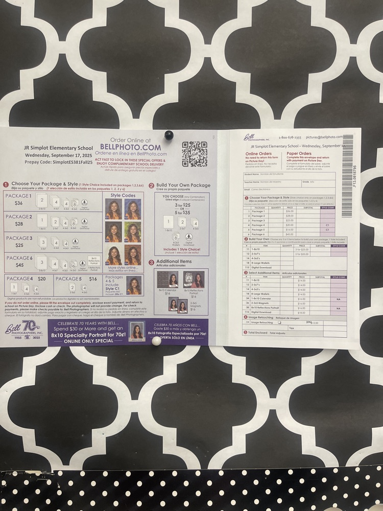 Picture Order Form