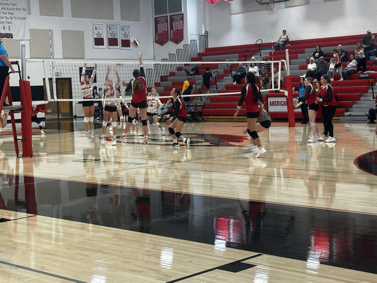 Girls see team volleyball