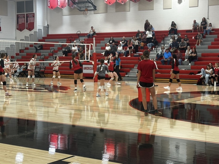 Girls see team volleyball