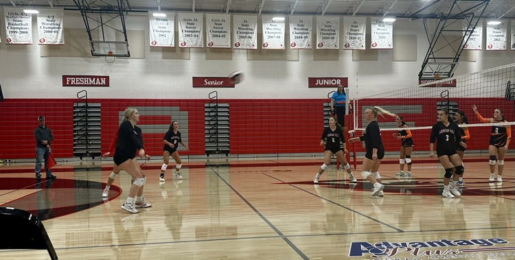 Varsity girls volleyball