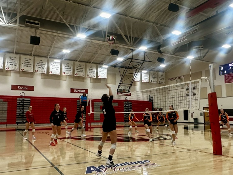 Varsity girls volleyball