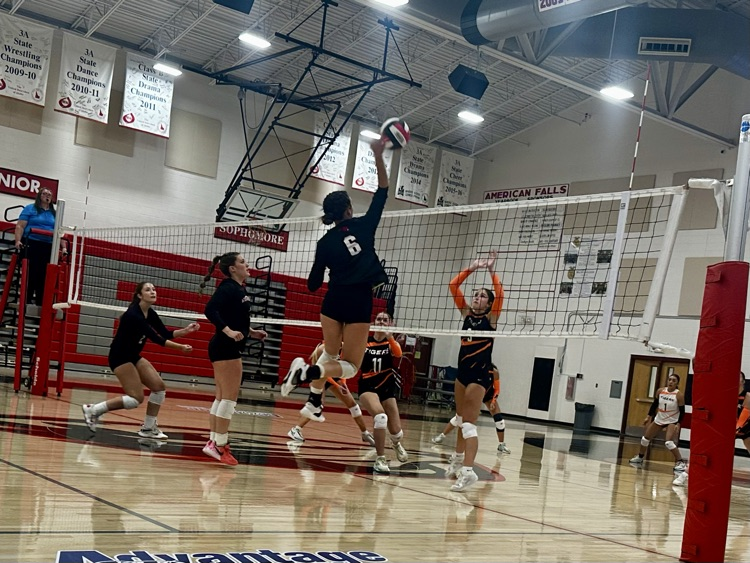 Varsity girls volleyball
