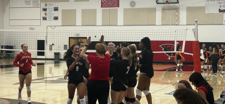 Varsity girls volleyball