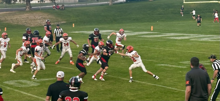 JV boys football