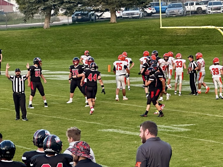 JV boys football