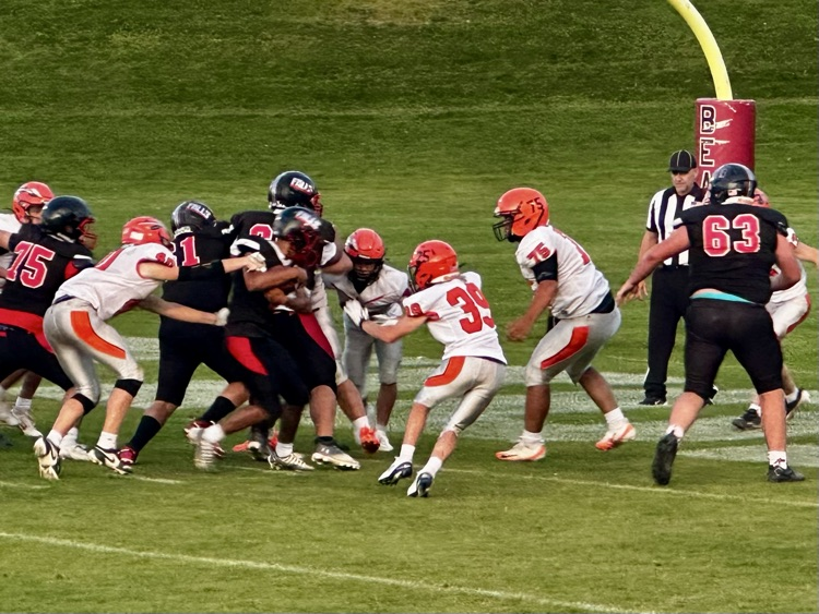 JV boys football