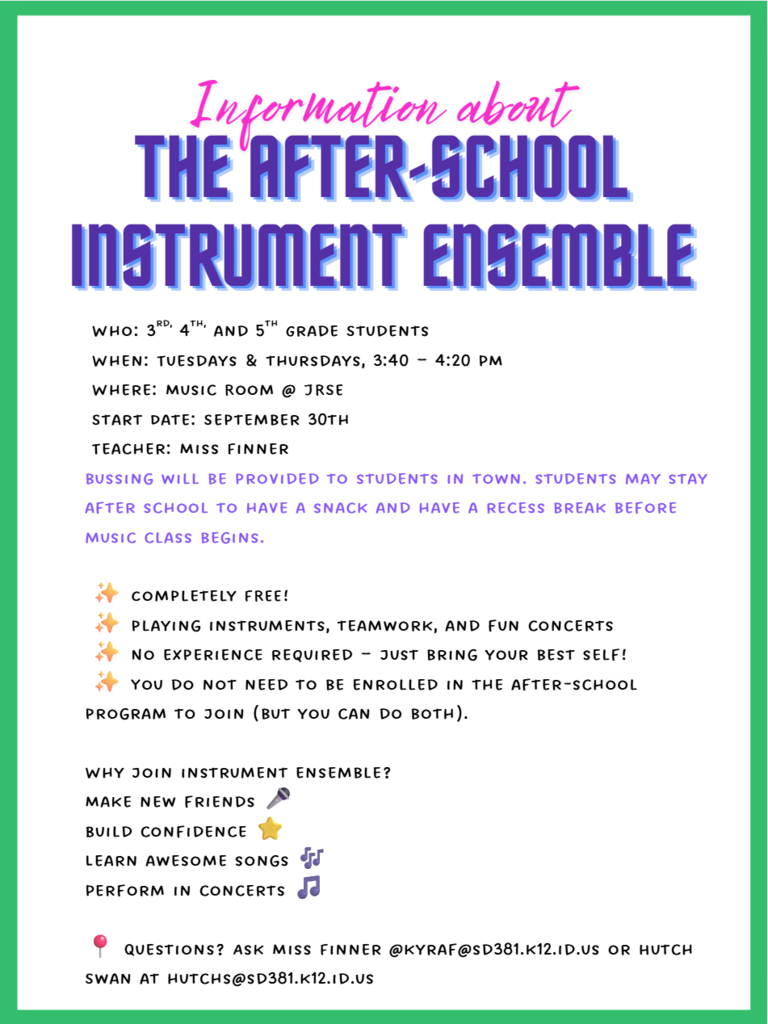 After School Instrument Ensemble