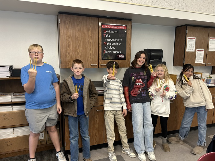 Holding pencils photo