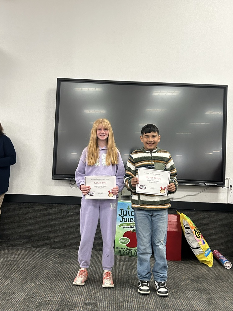 students of the month