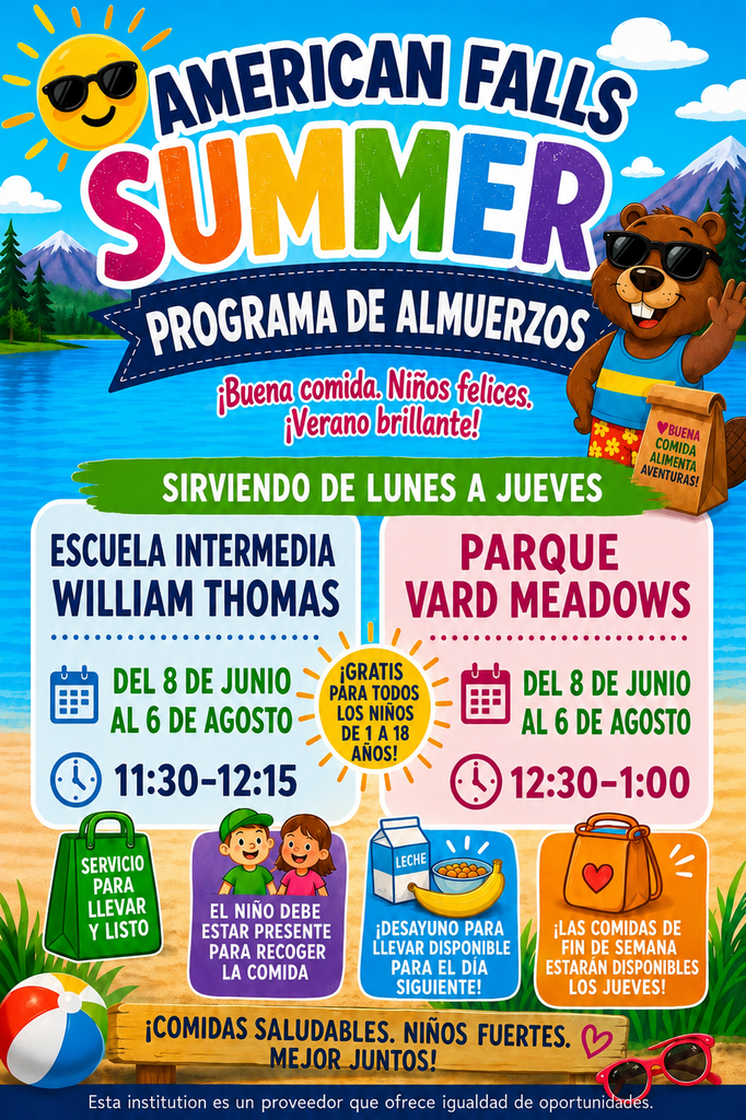 Summer Lunch Program Spanish