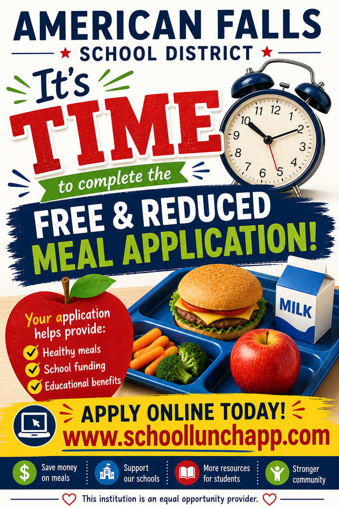 Time to fill out Free and Reduced Lunch Application