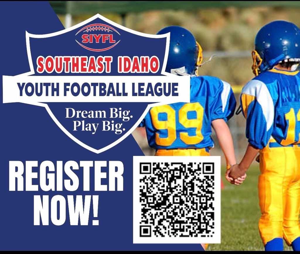 SIYFL Southeast Idaho Youth Football League Registration QR Code
