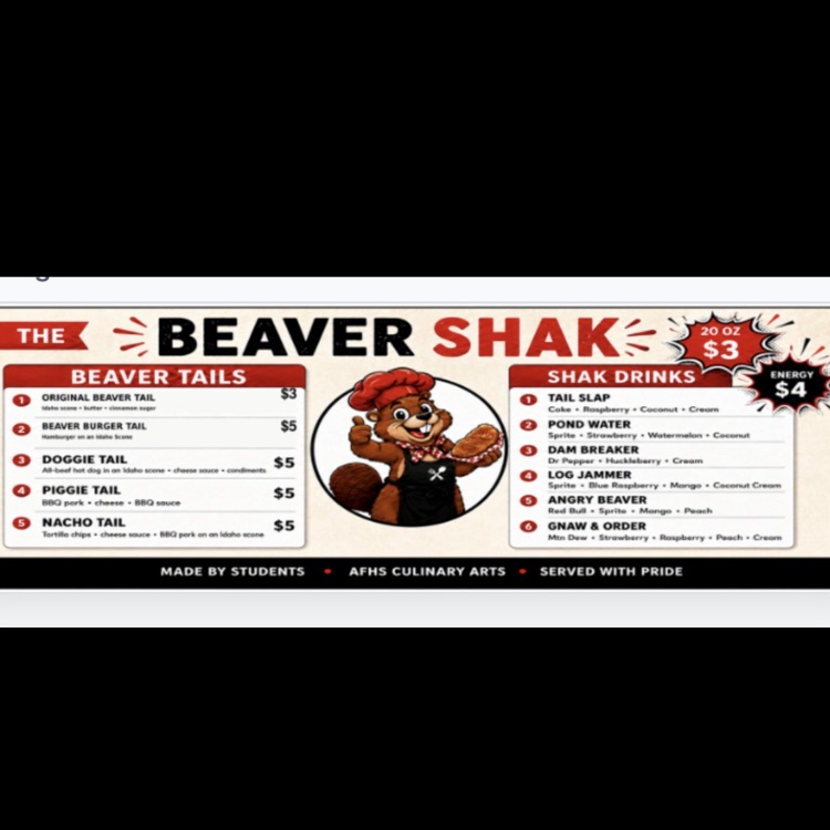 drink menu and food menu