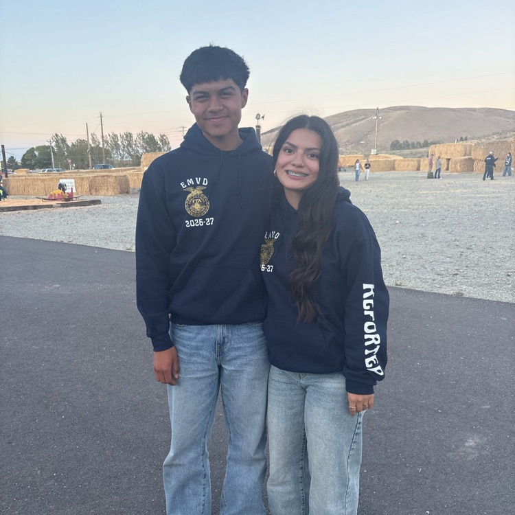 American Falls FFA members serving as East Magic Valley District Officers.