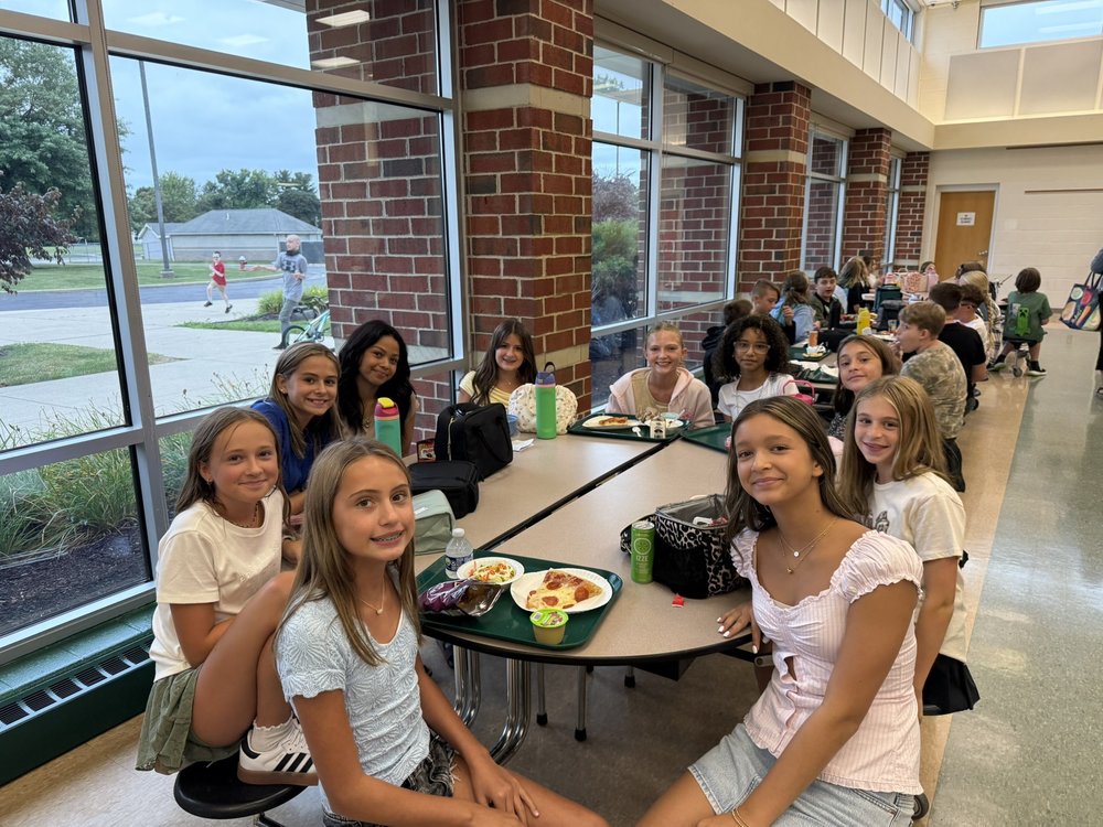 Students at Lunch