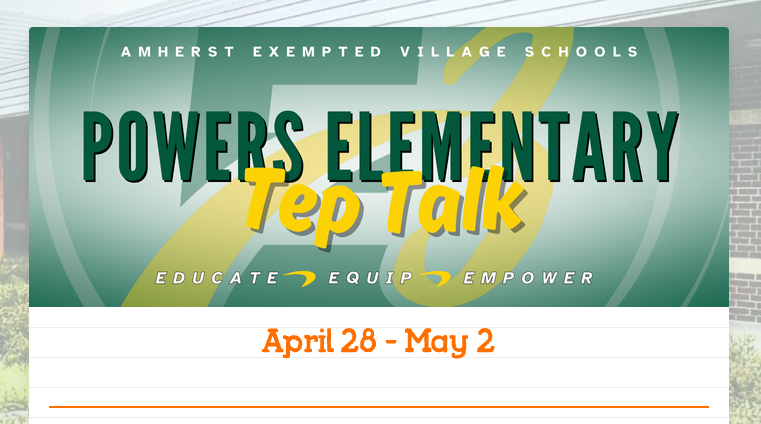 Screenshot of Powers Tep Talk Update