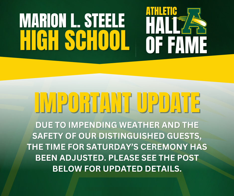 Athletic Hall of Fame Notice
