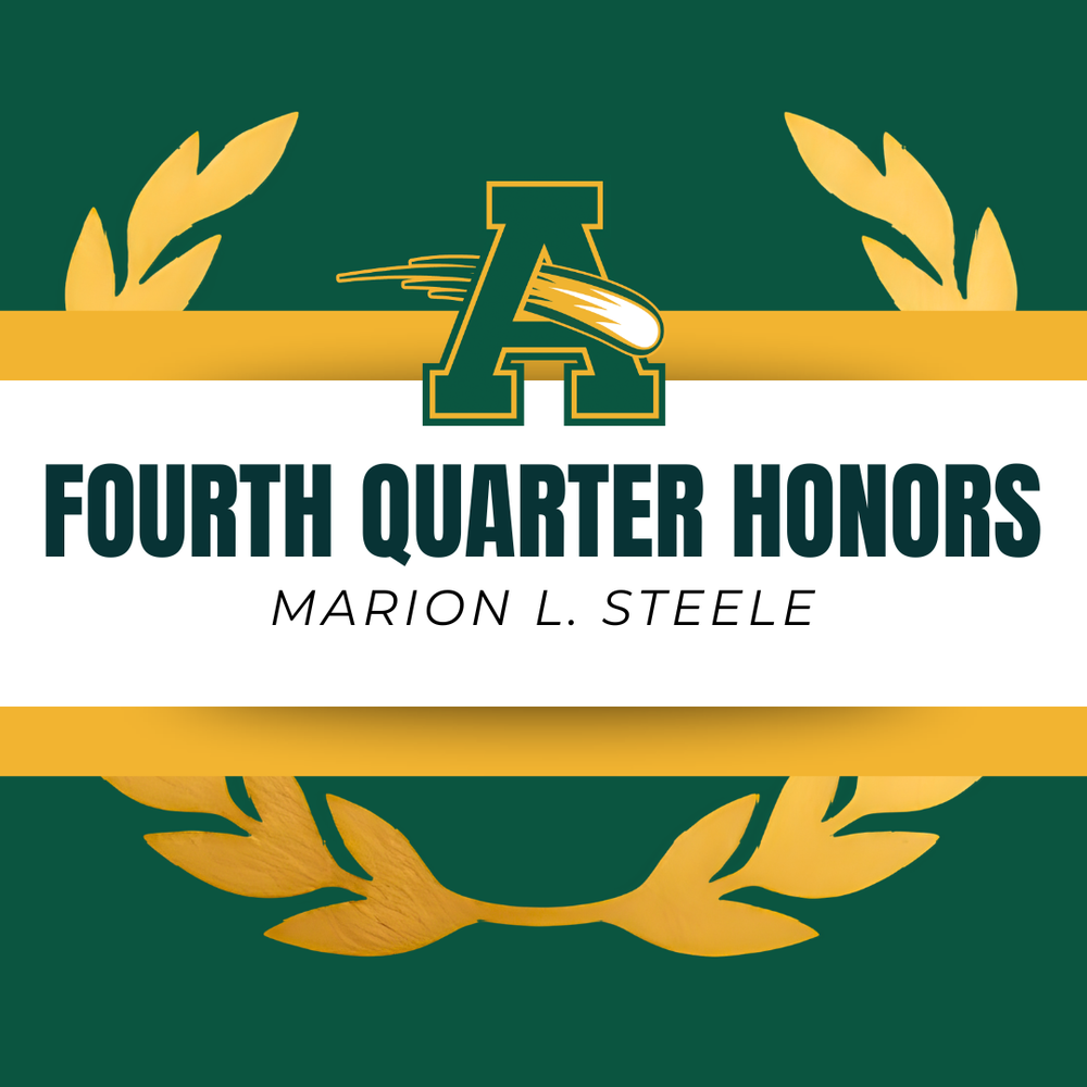 4th Quarter Honors - marion L. Steele